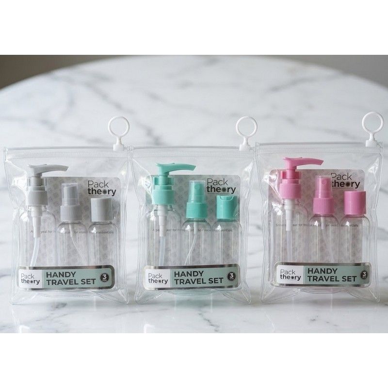 3PCS HANDY TRAVEL SET asst