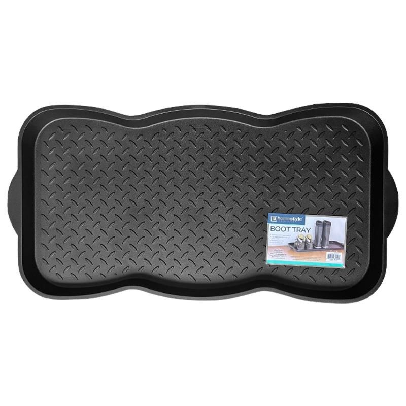 15" x 30" BOOT TRAY MAT WAVY DESIGN