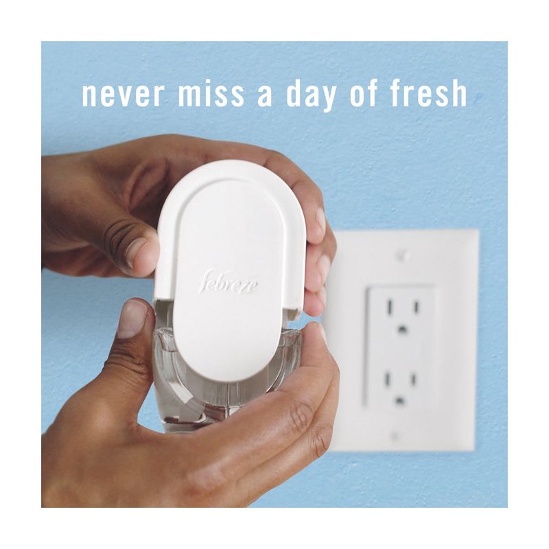 Febreze Unstopables Fresh Pluggable Scented Oil Refill with Warmer Air Freshener