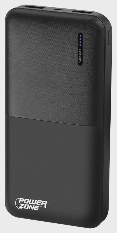 Portable Power Bank, 10,000 mAh, Black