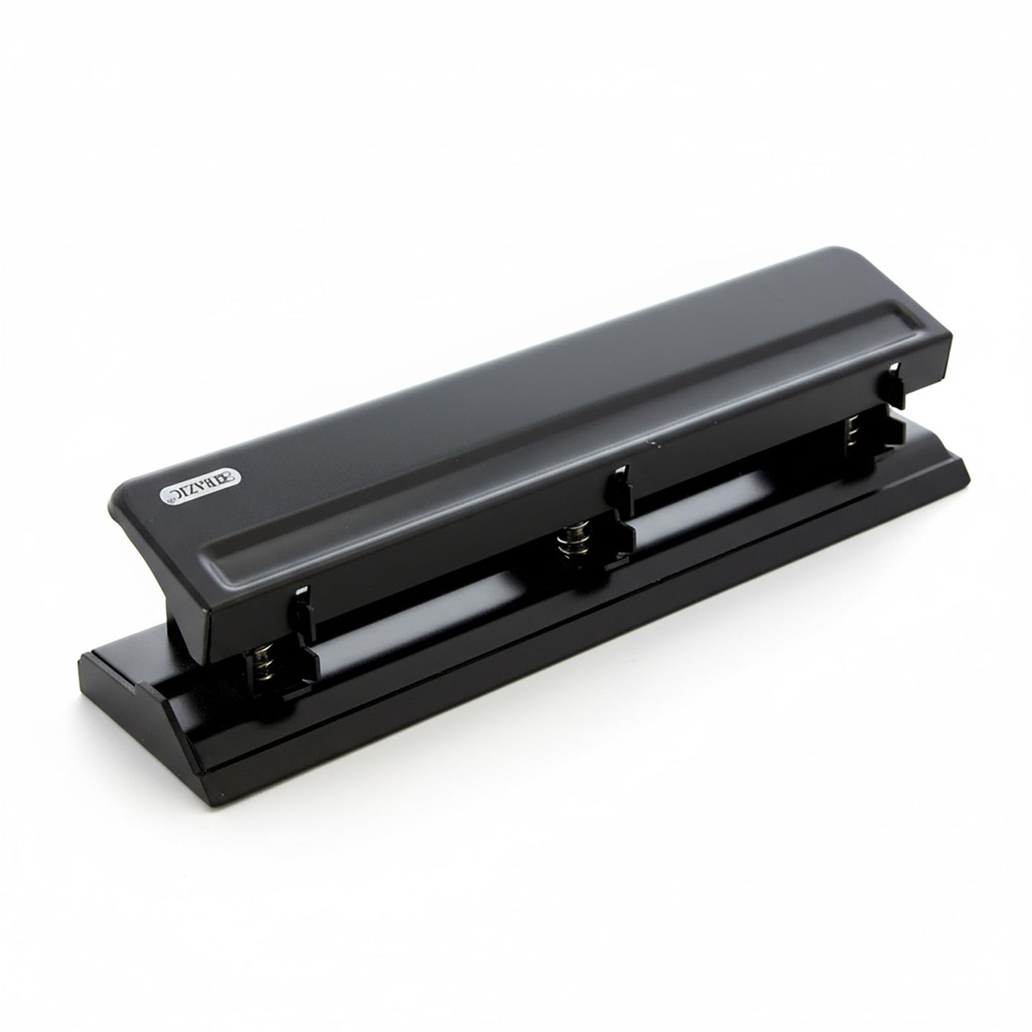 Desktop 3-Hole Paper Punch, 10-Sheet, Metal