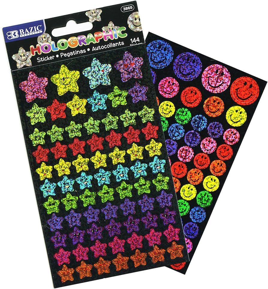 Holographic Reward Stickers