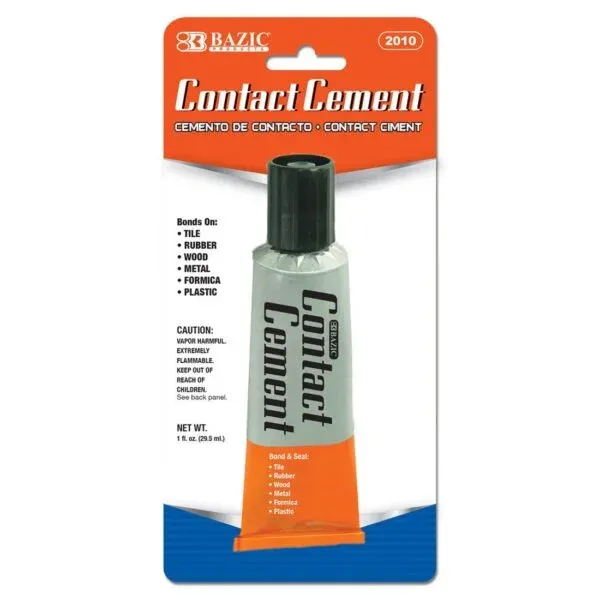 Contact Cement Adhesive, 1 fl oz