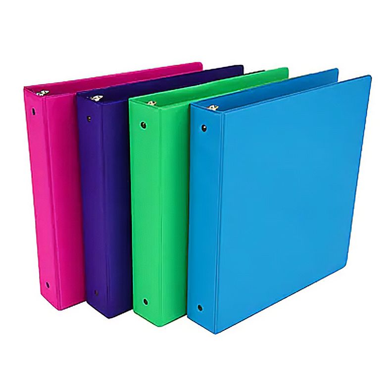 1.5" 3-Ring View Binder, 2 Pockets