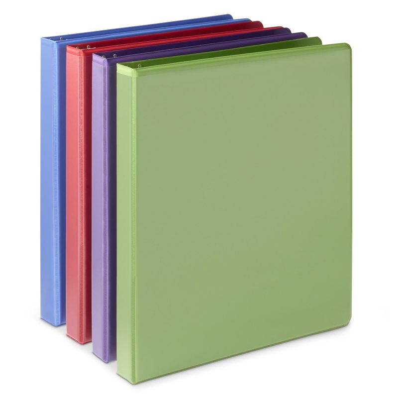1/2 in 3-Ring View Binder, 2 Pockets