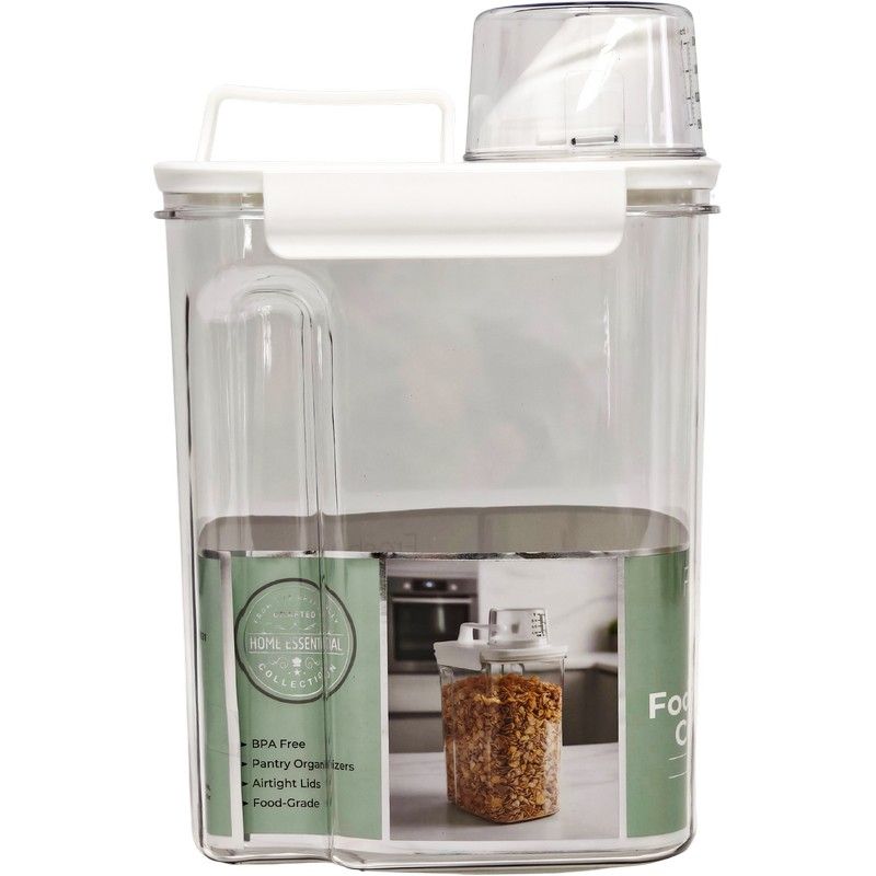 CEREAL STORAGE CONTAINER, Size: 131.8 OZ