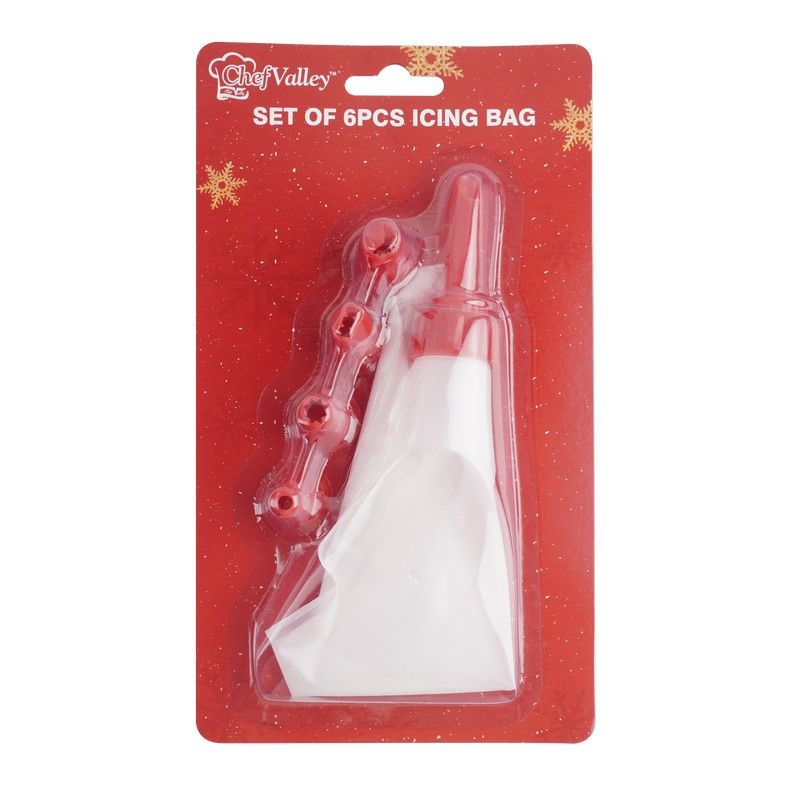 SET OF 6PCS ICING BAG