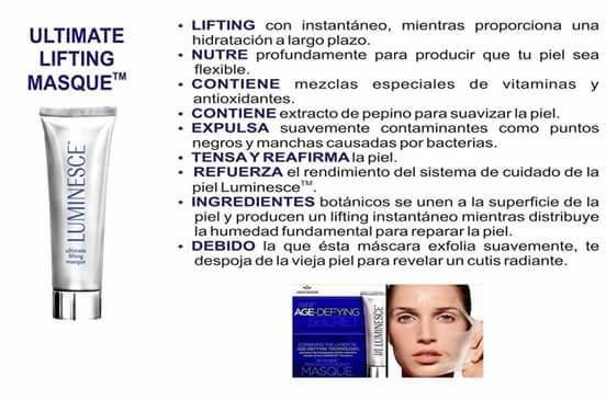 Luminesce - Mascarilla Lifting