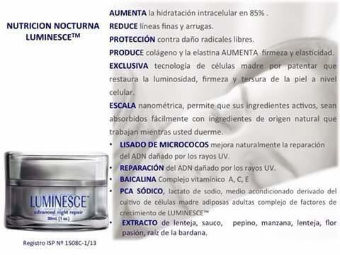 Luminesce - Crema de noche