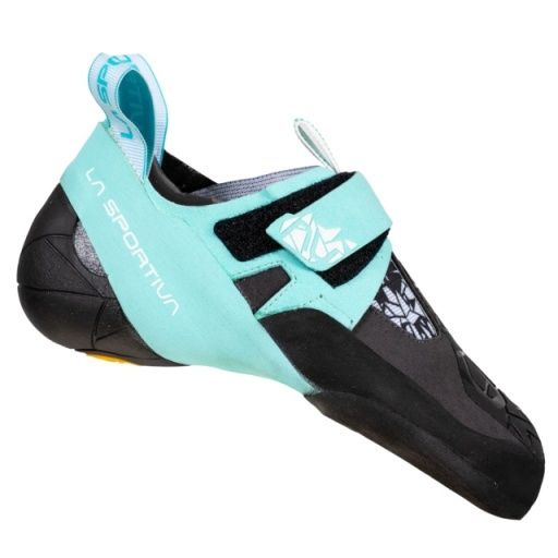 La Sportiva Skwama Vegan Womens, Colour: carbon/turquoise, Size: 37.5, Season: spring 25