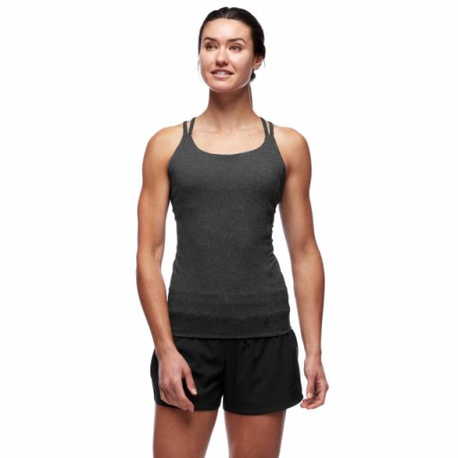 Black Diamond Women&#39;s Talus Tank, Colour: carbon, Size: XS