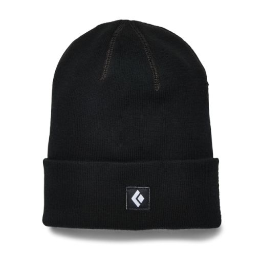 Black Diamond Badge Beanie, Colour: black logo, Size: One Size