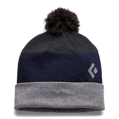 Black Diamond Pom Beanie One Size Eclipse/Gray