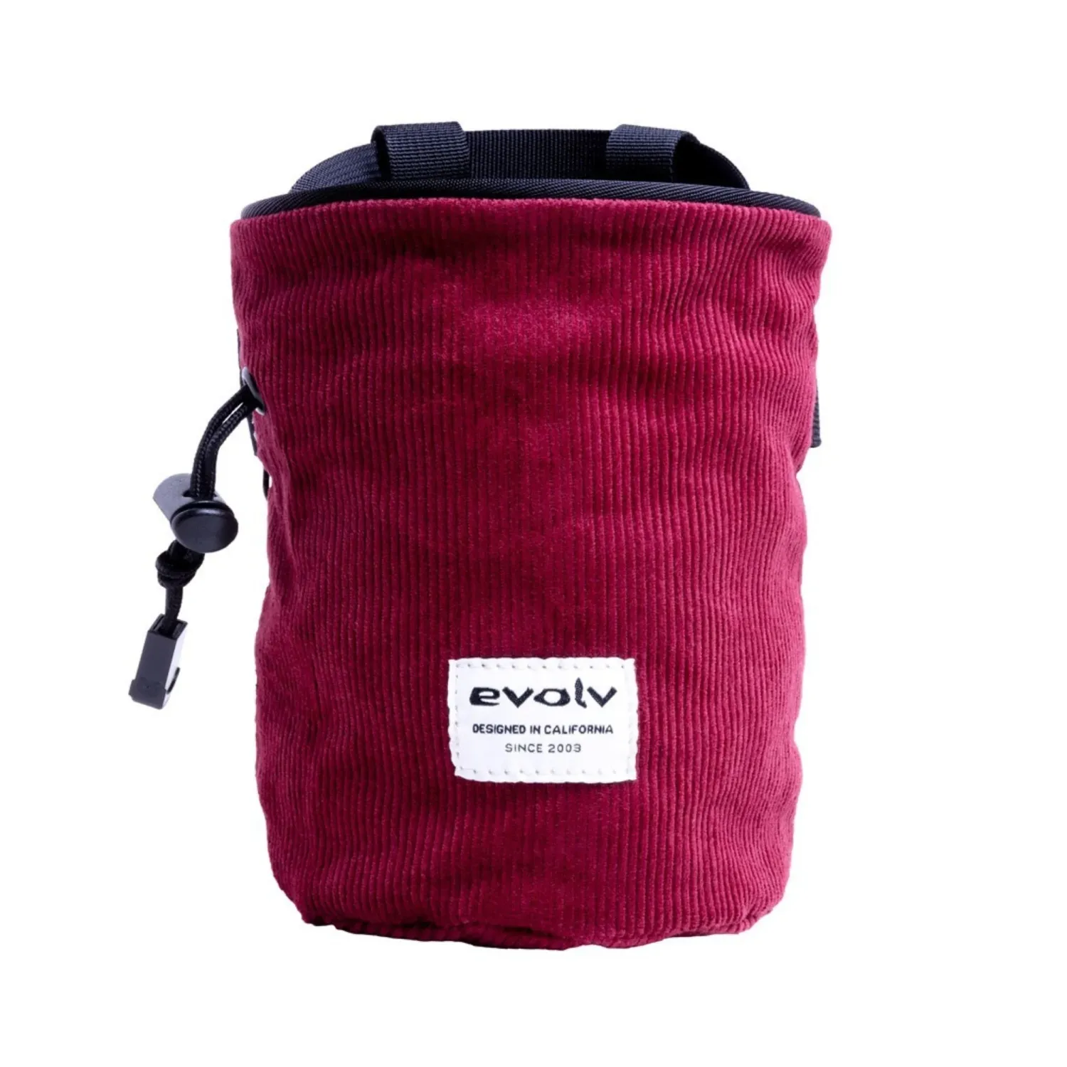 Evolv Corduroy Chalk Bag, Colour: Red
