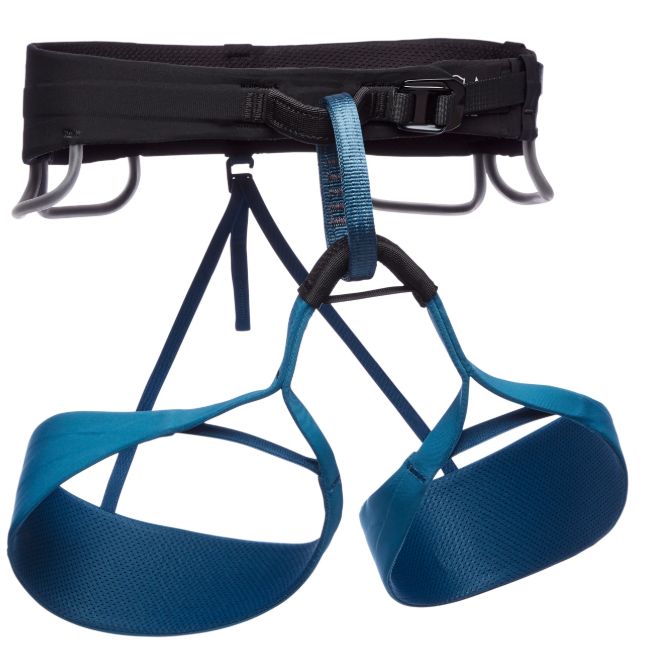 Black Diamond Mens Solution Harness, Colour: Astral Blue, Size: XS