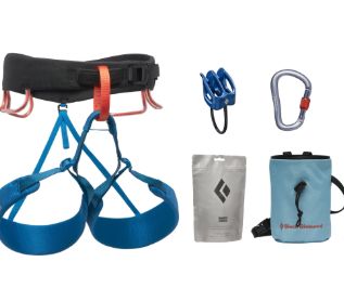 Black Diamond Ms Momentum Harness Package ATC XP, Colour: Kingfisher, Size: XS