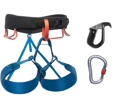 Black Diamond Men&#39;s Momentum Harness Pilot Package