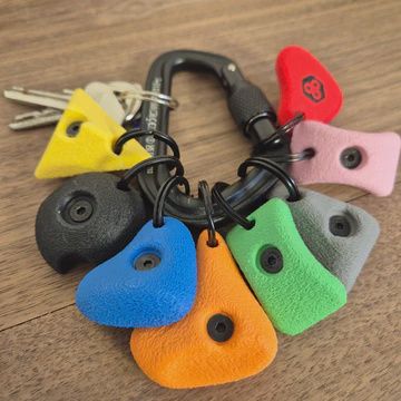 Climbing Hold Keyring