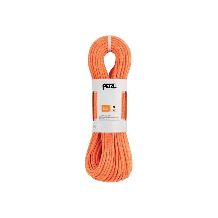 Petzl Volta 9.2mm, Colour: Orange, Length: 80 Meters