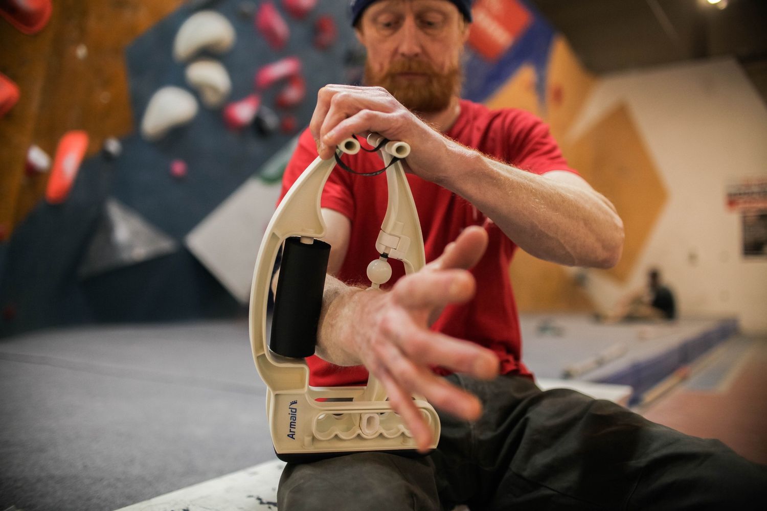 Armaid, Setup: Armaid with White Roller attachment