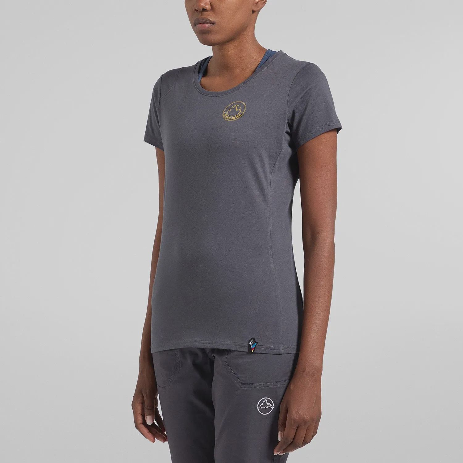 La Sportiva Circle Logo T-Shirt W, Colour: Onyx, Size: XS