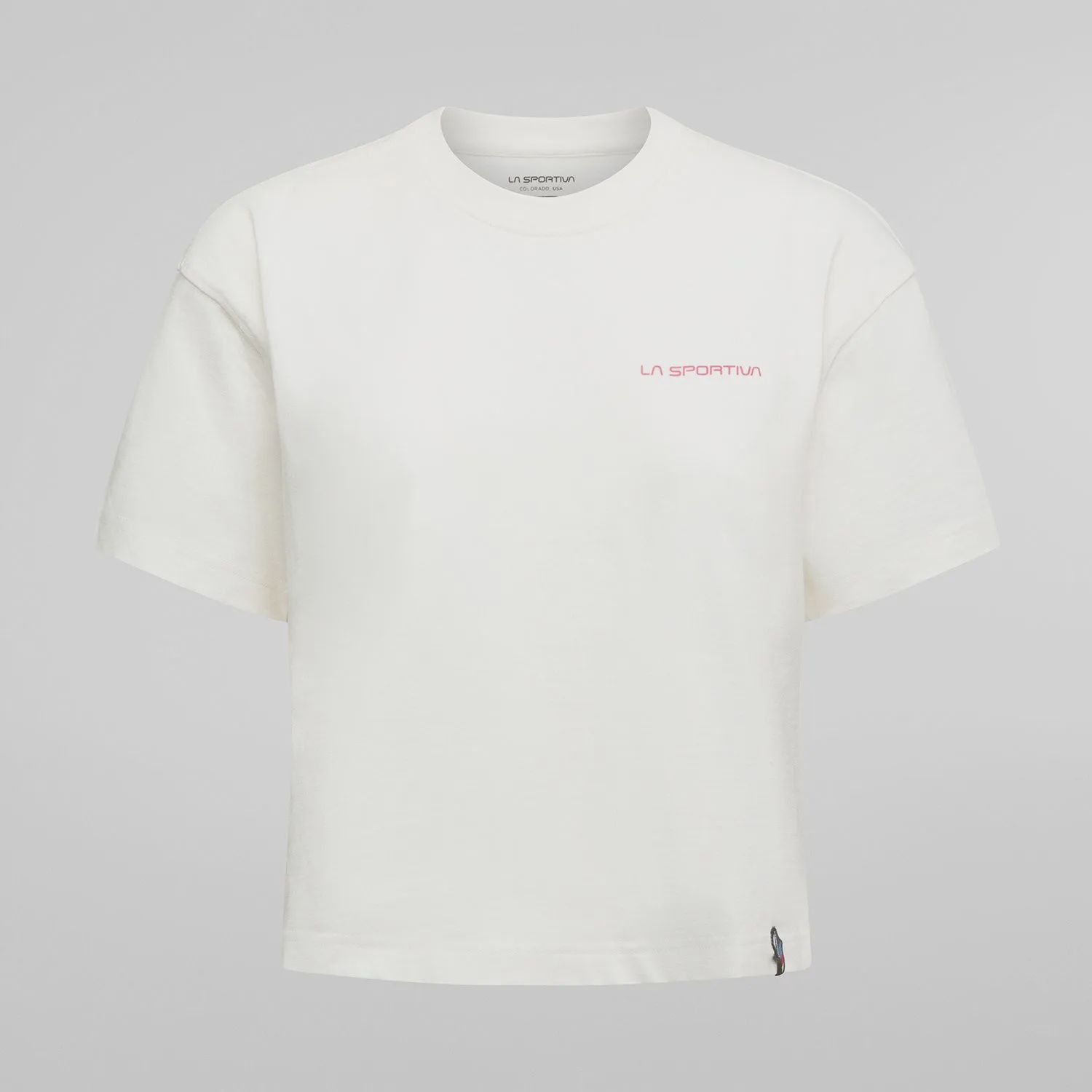 La Sportiva Redgarden Crop T-Shirt W, Colour: Cypress/Chalk, Size: Small