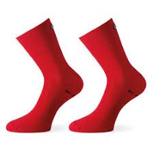 Assos Mille GT Sock, Color: National Red, Size: I : 39-42