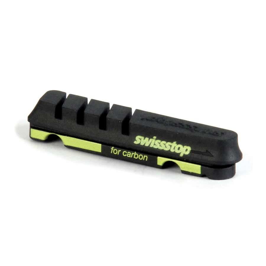 SwissStop Flash Evo Replacement pads for carbon rims  Shimano Black Prince (Pack of 4)