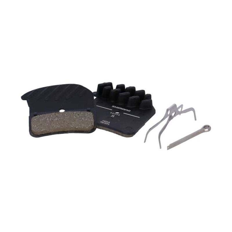 Shimano Disc Brake Pad: H03A  (w/Fin &amp; Spring) Resin