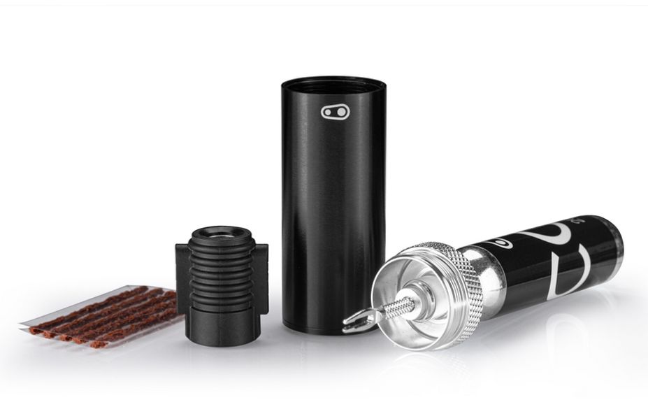 Crank Brothers Cigar Tool  (Plug Kit + CO2 Head) Black &amp; Silver