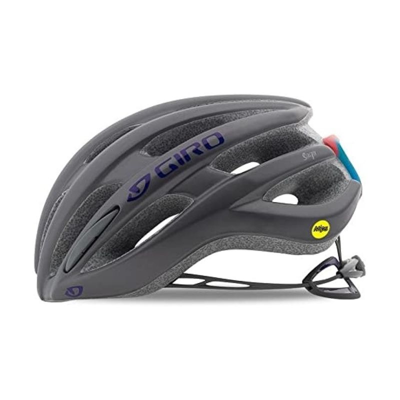 Giro Saga Womens MIPS Matt Titanium Rio-Small