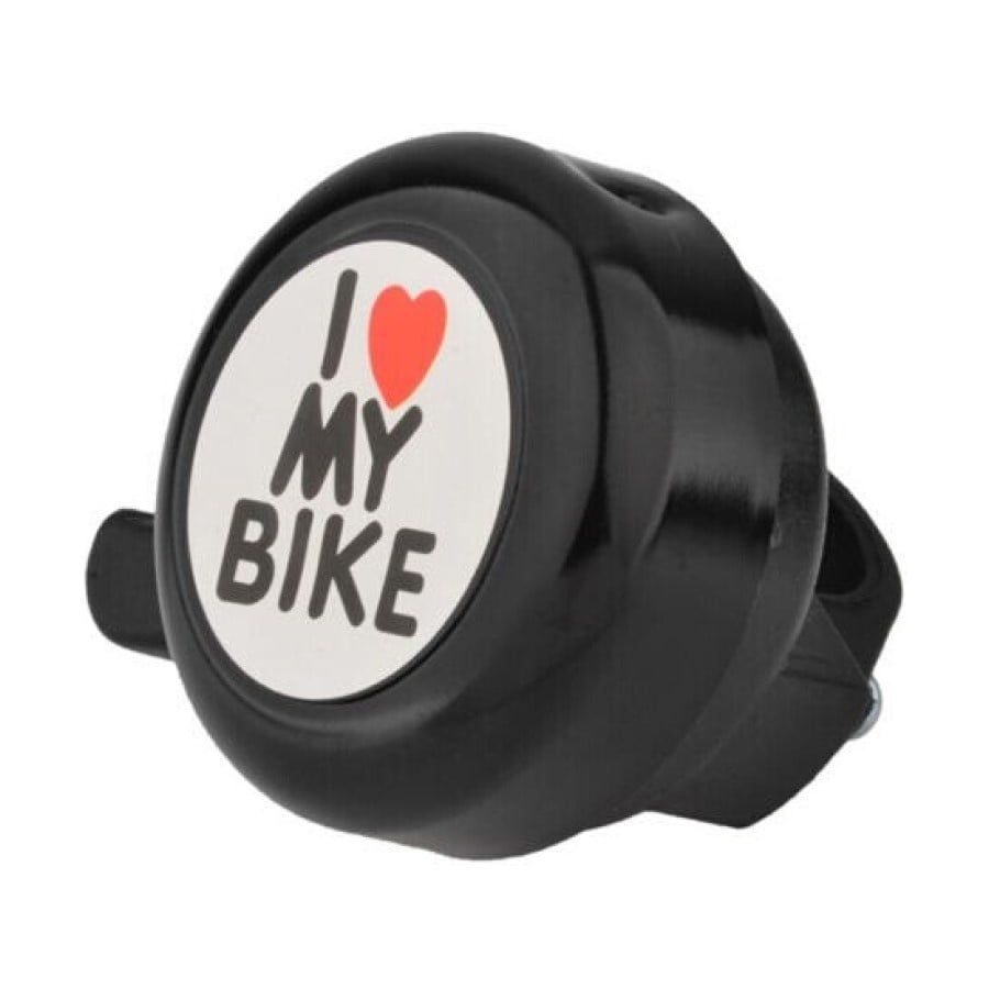 &quot;I Love My Bike&quot; Bell- Black