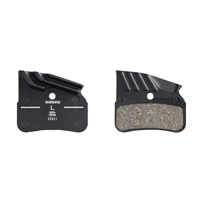 Shimano Disc Brake Pad: N03A (w/Fin &amp; Spring) Resin