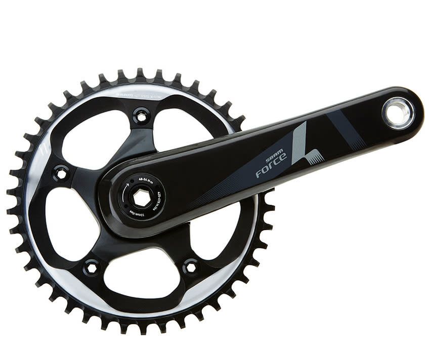 Sram Force1 Crankset 11 spd 165mm  50T  BCD:110mm, BB30, 68mm, 45.5mm, Black