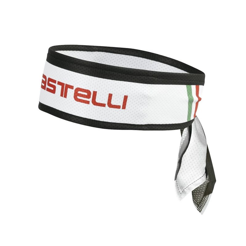Castelli Headband White, Tie Up