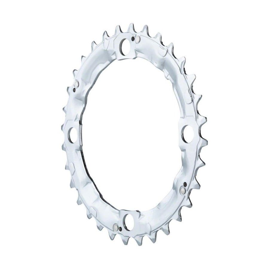 Shimano Chainring Deore: FC-M510 32T Silver BCD 104mm Triple 9spd