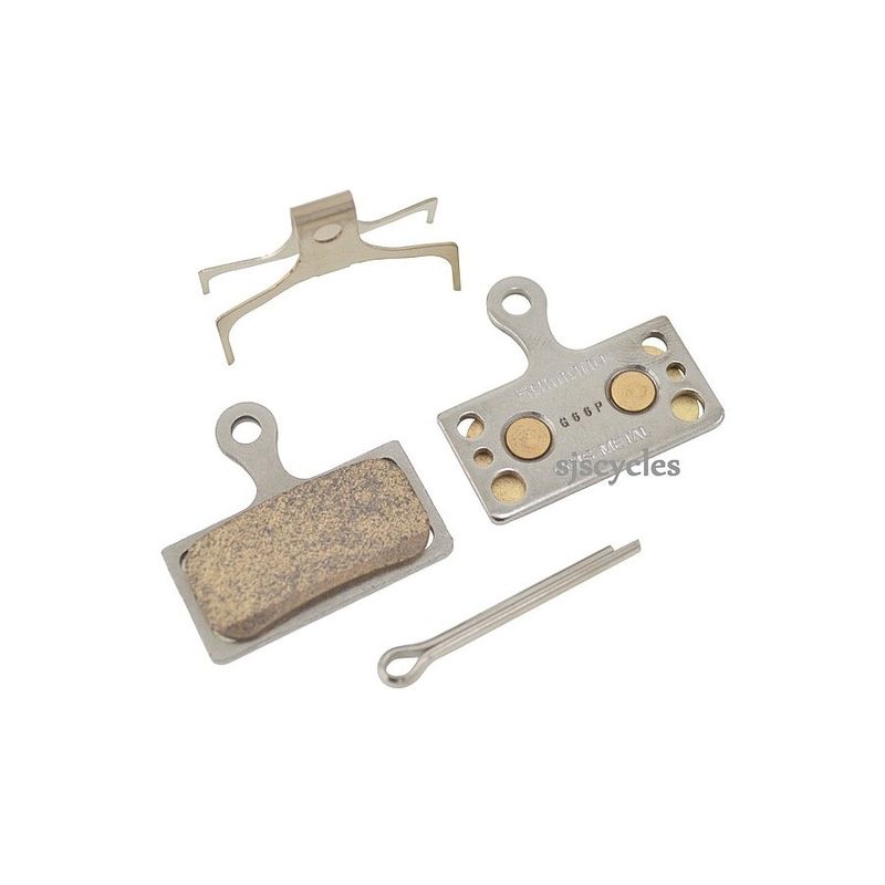 Shimano Metal Pad (G04S) &amp; Spring w/Split Pin  (BR-M8000)
