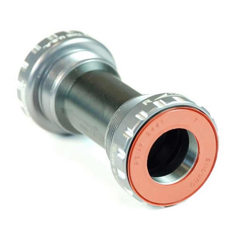 Wheels Manufacturing, BSA External Cups, Hollowtech II, BB Shell: 73mm, Axle: 24mm, ACB ABEC 5, Black, BB-MTB-3