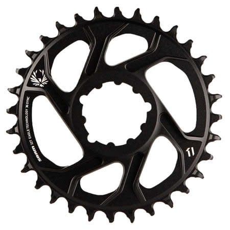 Sram, X-Sync for GXP 6mm offset, 32T, 11sp., BCD: Direct Mount, Single Chainring, Aluminum, Black