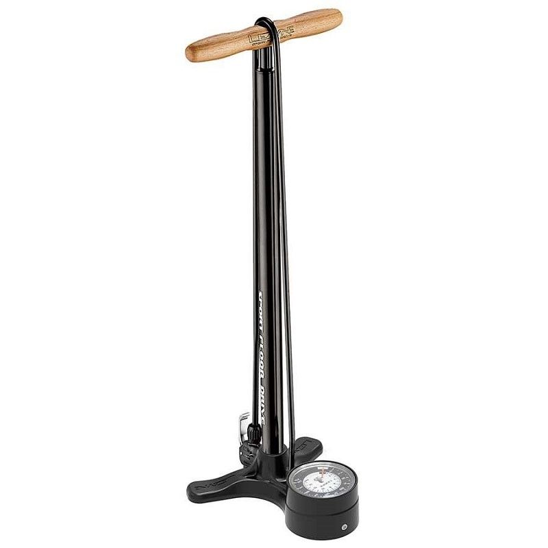 Lezyne, Sport Floor Drive 3.5&quot;, Floor Pump, Dual Valve Head, 220psi, Black