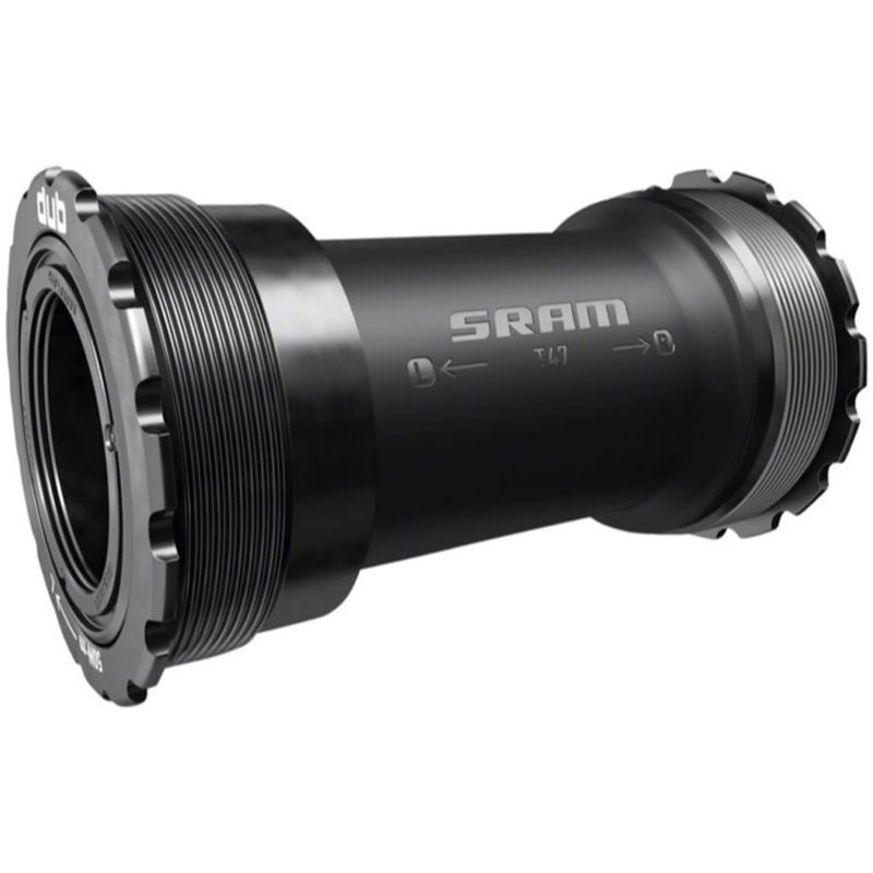SRAM, DUB Bottom Bracket T47 77mm, Threaded Cups, T47, 77mm, 28.99mm