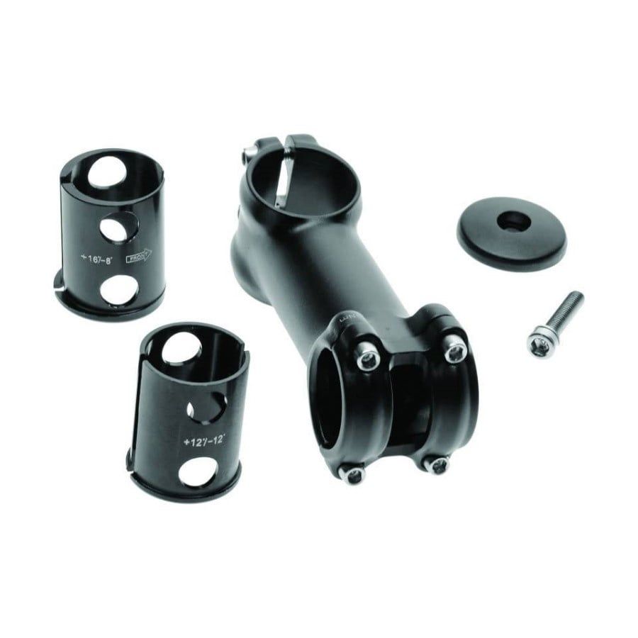 49N DLX Adjustable Stem -31.8-Black, Size: 70mm