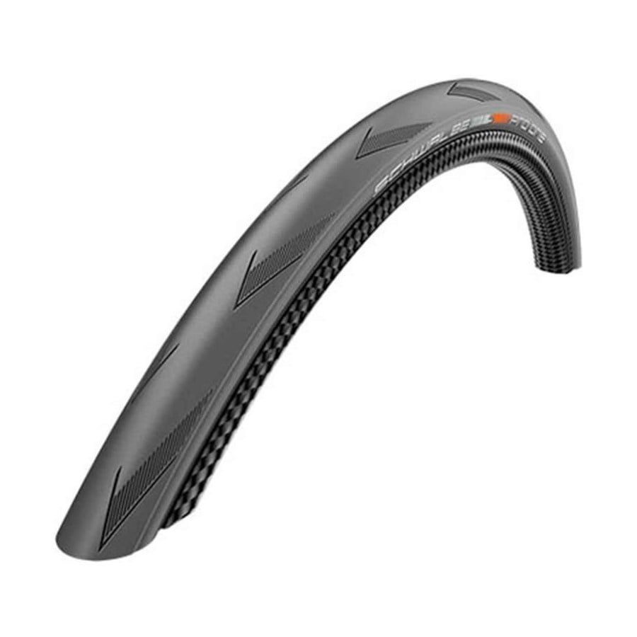 Schwalbe Pro One Tire  Tubeless Ready- Addix Race, V-Guard, 127TPI, Black, Size: 700x25