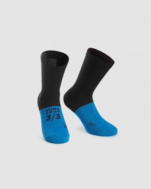 Assos Ultraz Winter Socks Blackseries , Size: I