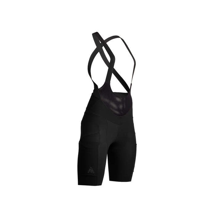 7Mesh WK3 Cargo Women&#39;s Bib Short , Color: Black, Size: Lrg