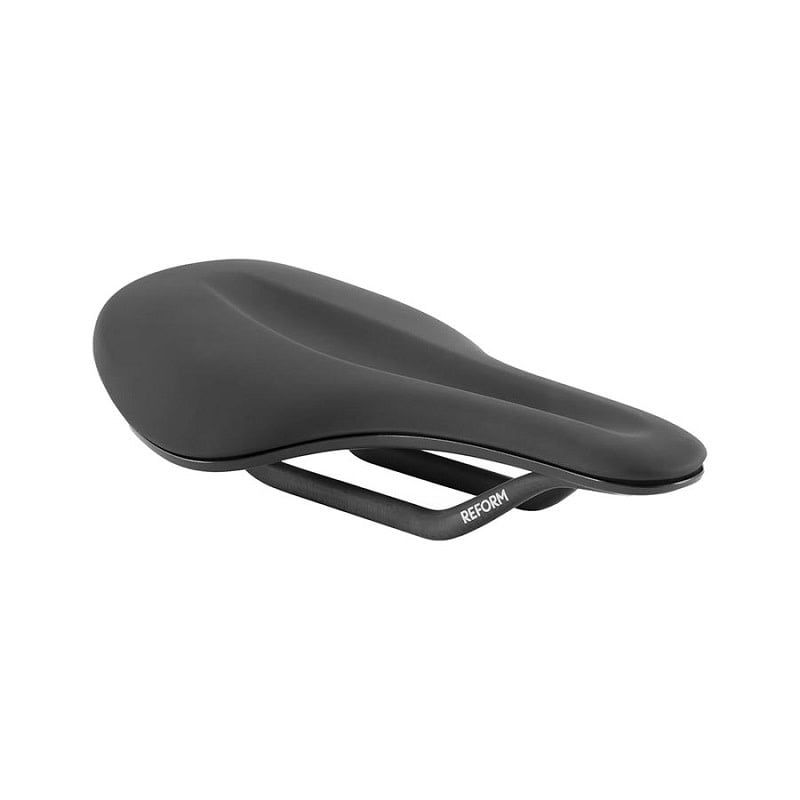 Reform Seymour Heat Moldable Saddle 197g Black, Color: W/Power Supply