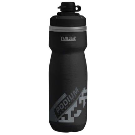 Camelbak Podium Dirt Series Chill Bottle 21oz, Color: Black
