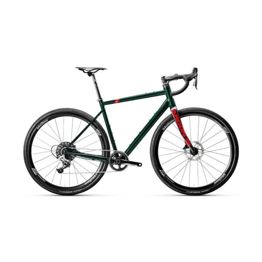 Argon 18 Grey Matter Sram Apex AXS 1x Tundra Green Gloss, Size: Small
