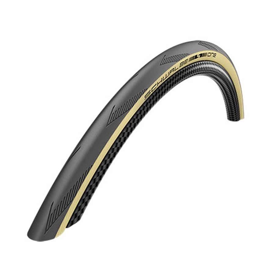 Schwalbe One Tubeless Tire, Color: Tan Wall, Size: 700x25c