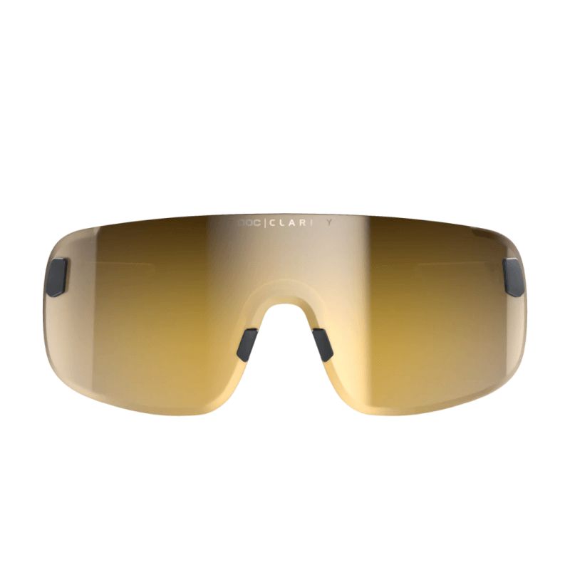 POC Elicit Sunglass Uranium Black, Color: Violet Gold Mirror
